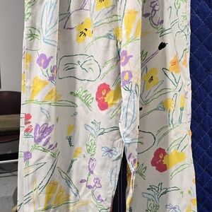 Ken Done Floal Print Pants